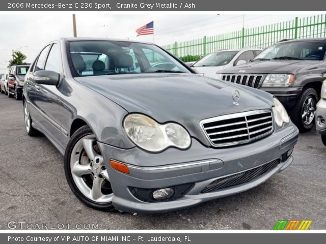 2006 Mercedes-Benz C 230 Sport in Granite Grey Metallic