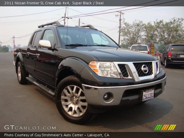 2011 Nissan Frontier SL Crew Cab 4x4 in Super Black