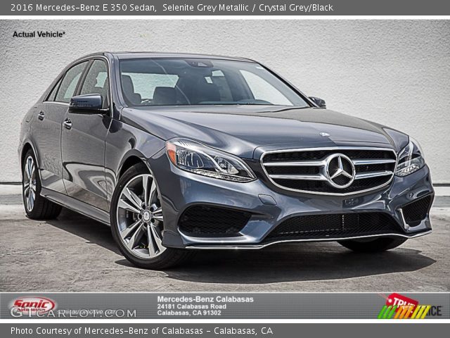 2016 Mercedes-Benz E 350 Sedan in Selenite Grey Metallic