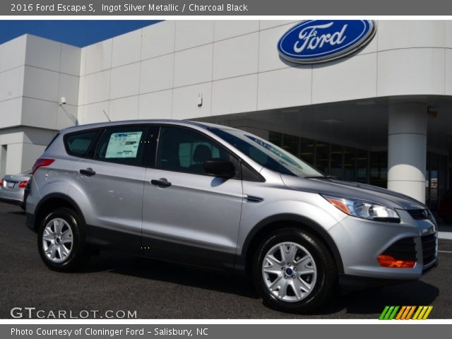 2016 Ford Escape S in Ingot Silver Metallic