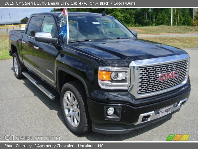 2015 GMC Sierra 1500 Denali Crew Cab 4x4 in Onyx Black