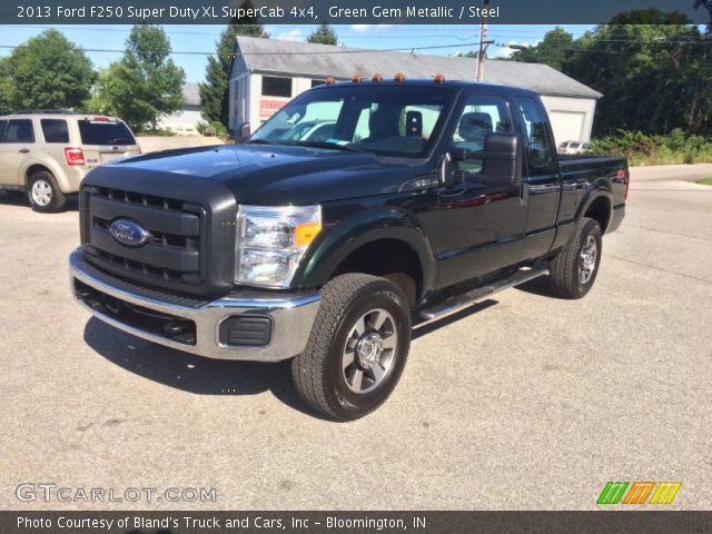 2013 Ford F250 Super Duty XL SuperCab 4x4 in Green Gem Metallic
