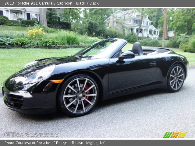 2013 Porsche 911 Carrera S Cabriolet in Black