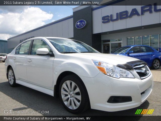 2011 Subaru Legacy 2.5i Limited in Satin White Pearl