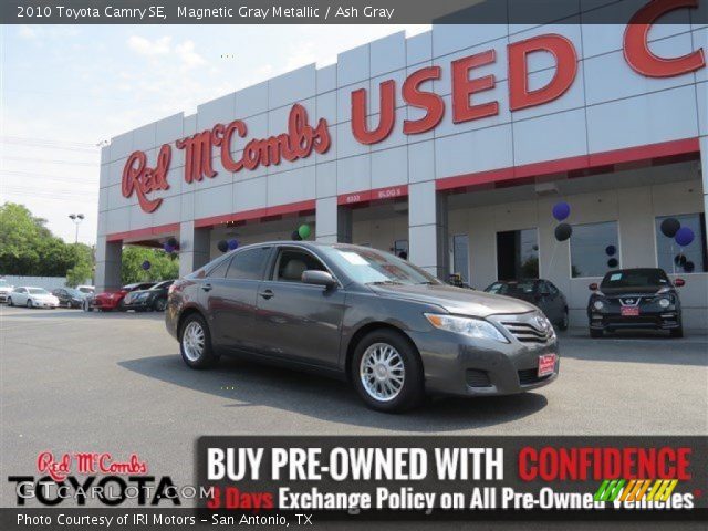2010 Toyota Camry SE in Magnetic Gray Metallic