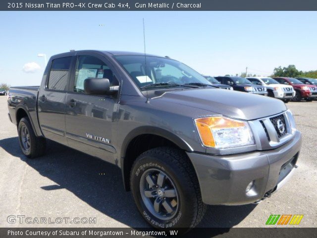 2015 Nissan Titan PRO-4X Crew Cab 4x4 in Gun Metallic