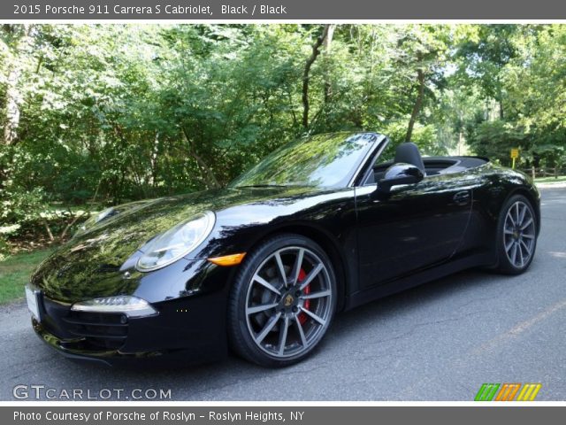 2015 Porsche 911 Carrera S Cabriolet in Black