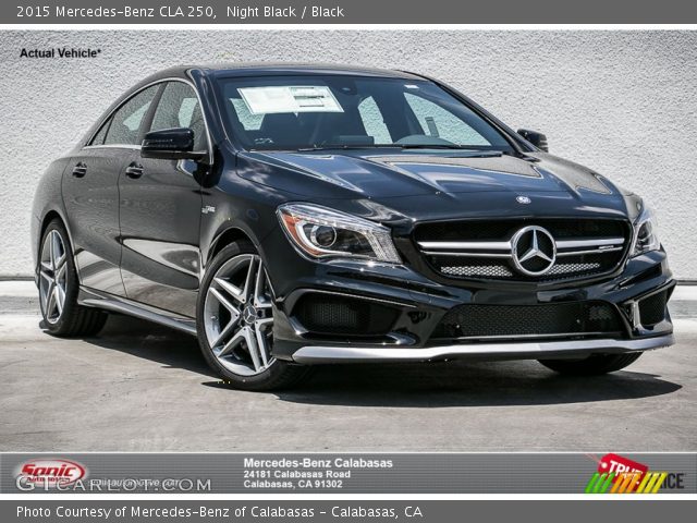 2015 Mercedes-Benz CLA 250 in Night Black