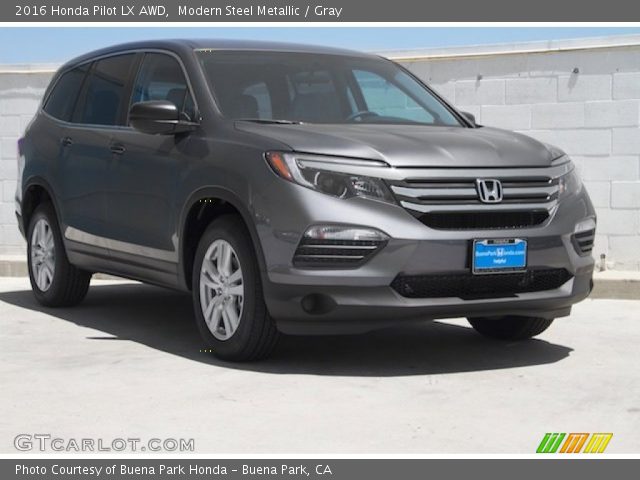 2016 Honda Pilot LX AWD in Modern Steel Metallic