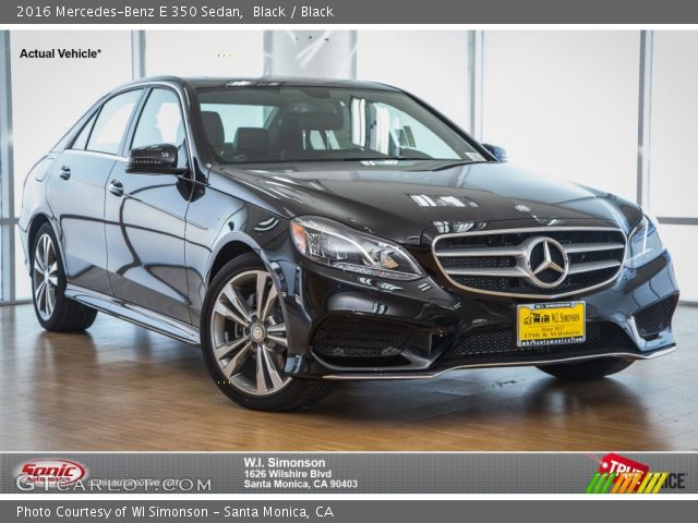 2016 Mercedes-Benz E 350 Sedan in Black