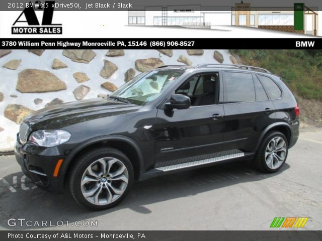 2012 BMW X5 xDrive50i in Jet Black