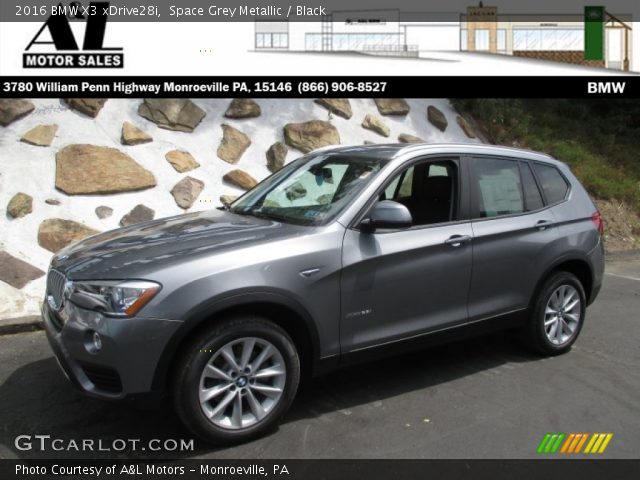 2016 BMW X3 xDrive28i in Space Grey Metallic