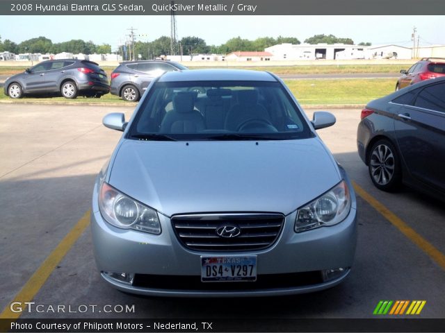 2008 Hyundai Elantra GLS Sedan in QuickSilver Metallic