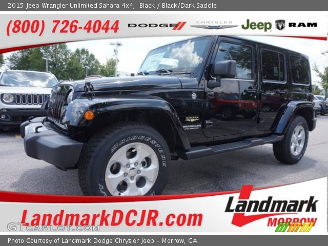 2015 Jeep Wrangler Unlimited Sahara 4x4 in Black