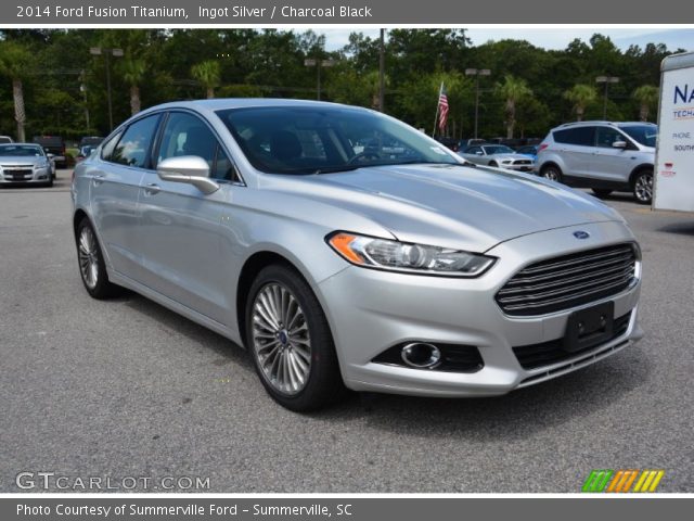 2014 Ford Fusion Titanium in Ingot Silver