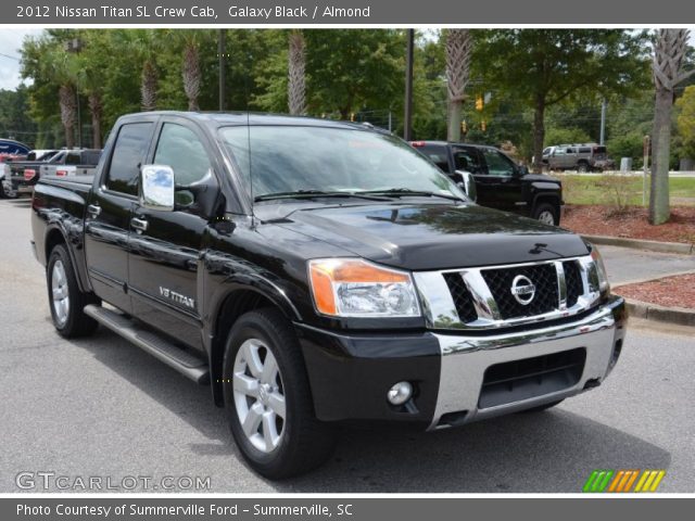 2012 Nissan Titan SL Crew Cab in Galaxy Black