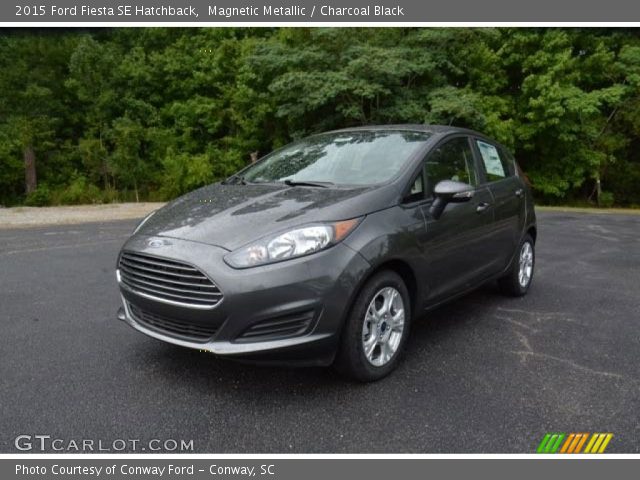 2015 Ford Fiesta SE Hatchback in Magnetic Metallic