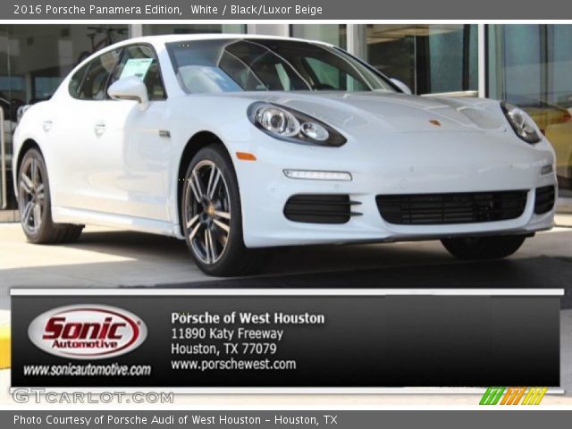 2016 Porsche Panamera Edition in White