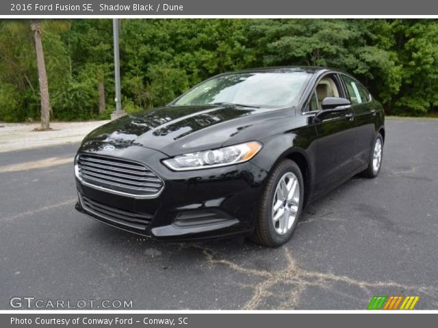 2016 Ford Fusion SE in Shadow Black