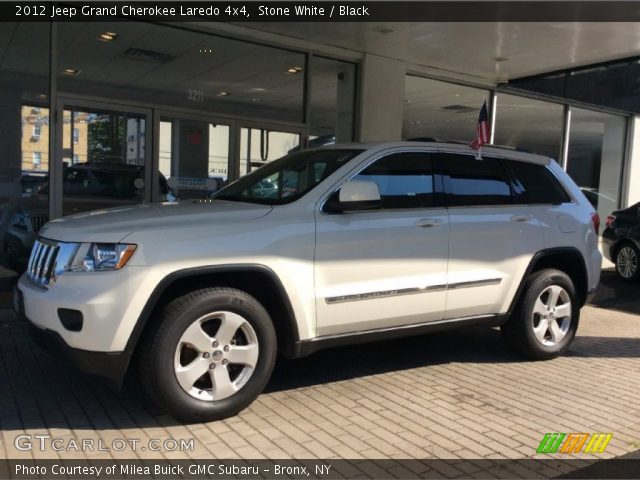 2012 Jeep Grand Cherokee Laredo 4x4 in Stone White