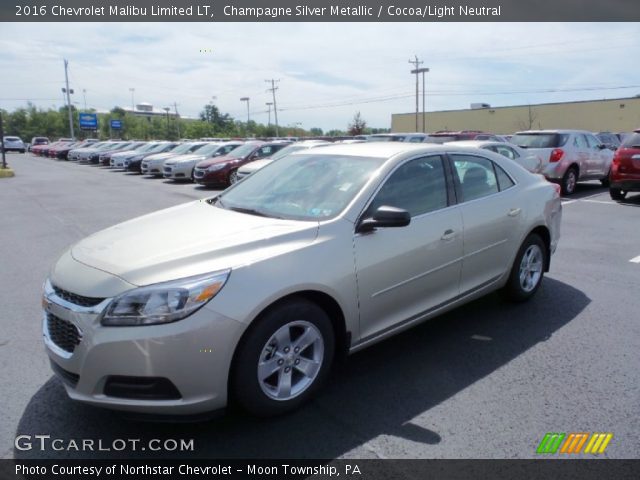 2016 Chevrolet Malibu Limited LT in Champagne Silver Metallic