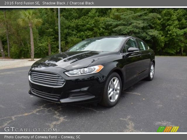 2016 Ford Fusion SE in Shadow Black