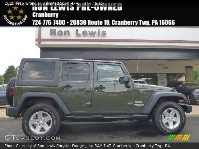 2015 Jeep Wrangler Unlimited Sport 4x4 in Tank