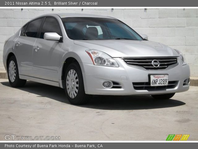 2011 Nissan Altima 2.5 S in Brilliant Silver