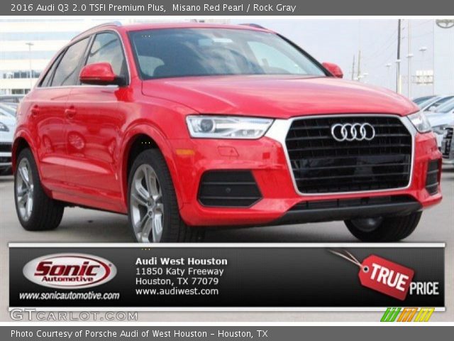 2016 Audi Q3 2.0 TSFI Premium Plus in Misano Red Pearl