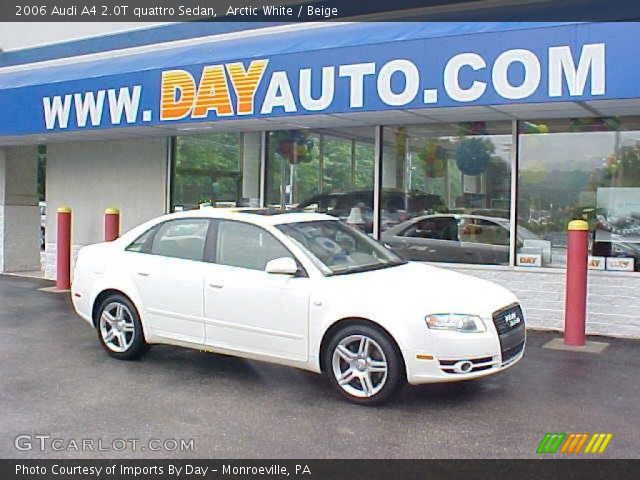 2006 Audi A4 2.0T quattro Sedan in Arctic White
