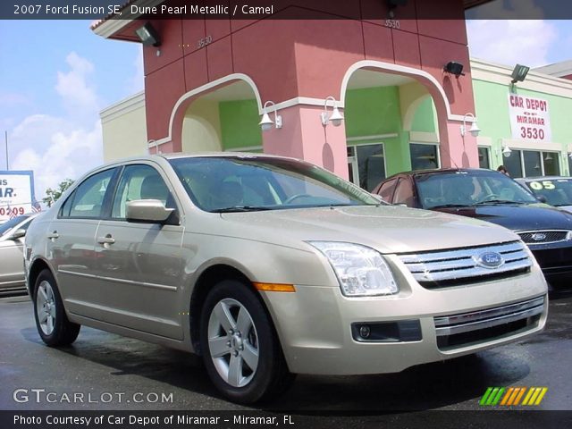 2007 Ford Fusion SE in Dune Pearl Metallic