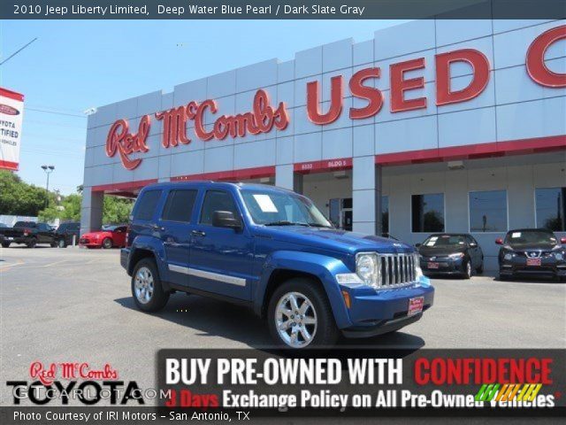 2010 Jeep Liberty Limited in Deep Water Blue Pearl