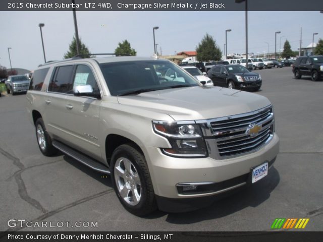 2015 Chevrolet Suburban LTZ 4WD in Champagne Silver Metallic