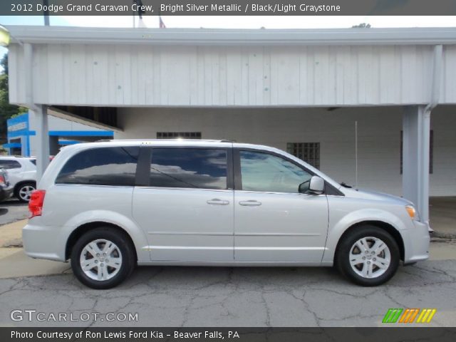 2012 Dodge Grand Caravan Crew in Bright Silver Metallic