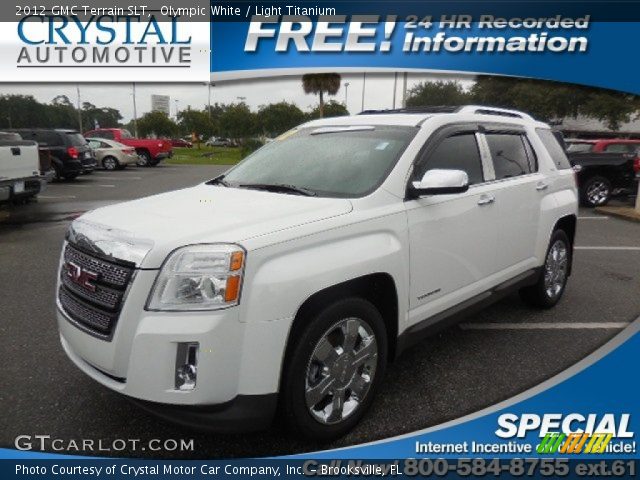 2012 GMC Terrain SLT in Olympic White