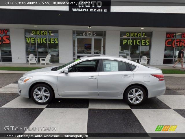 2014 Nissan Altima 2.5 SV in Brilliant Silver