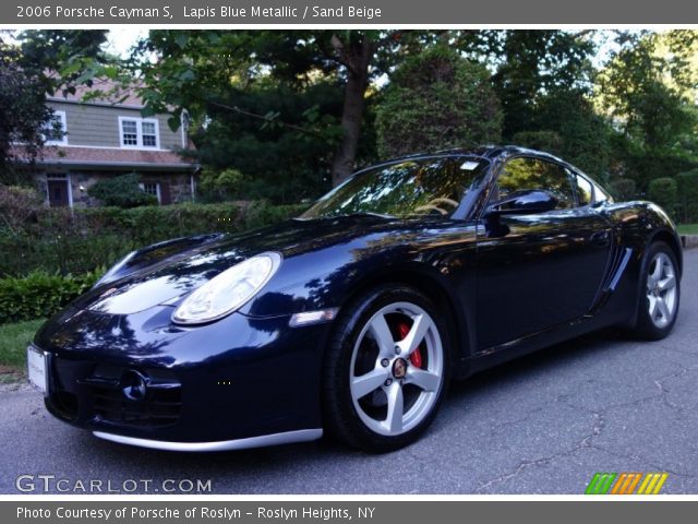 2006 Porsche Cayman S in Lapis Blue Metallic