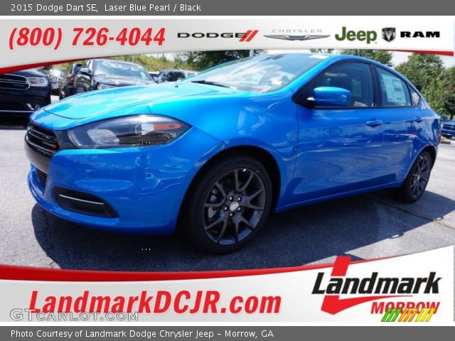2015 Dodge Dart SE in Laser Blue Pearl
