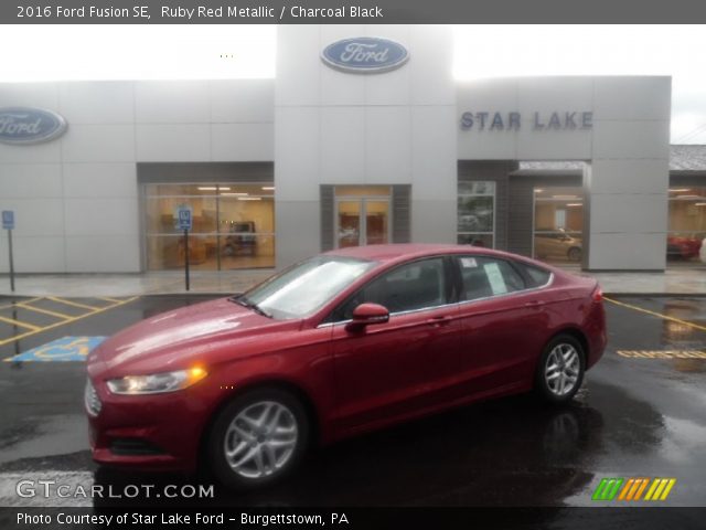 2016 Ford Fusion SE in Ruby Red Metallic
