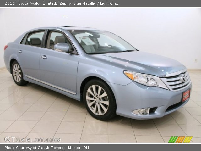 2011 Toyota Avalon Limited in Zephyr Blue Metallic