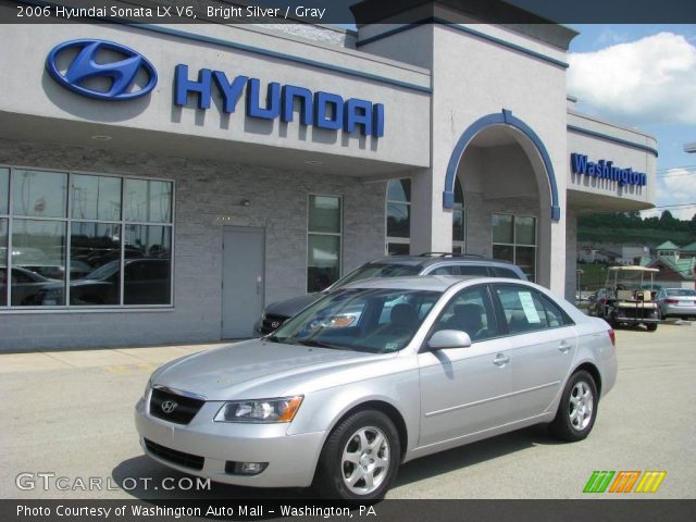 2006 Hyundai Sonata LX V6 in Bright Silver