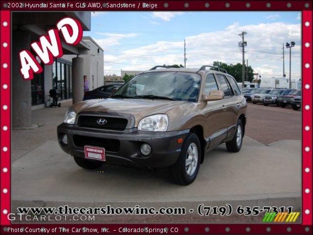 2002 Hyundai Santa Fe GLS AWD in Sandstone