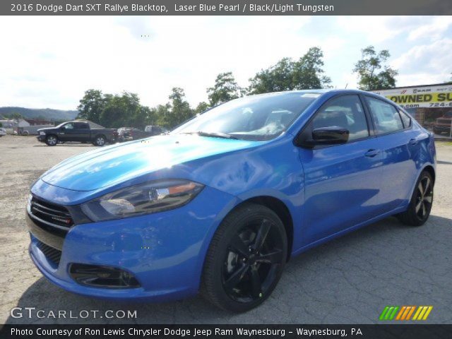 2016 Dodge Dart SXT Rallye Blacktop in Laser Blue Pearl