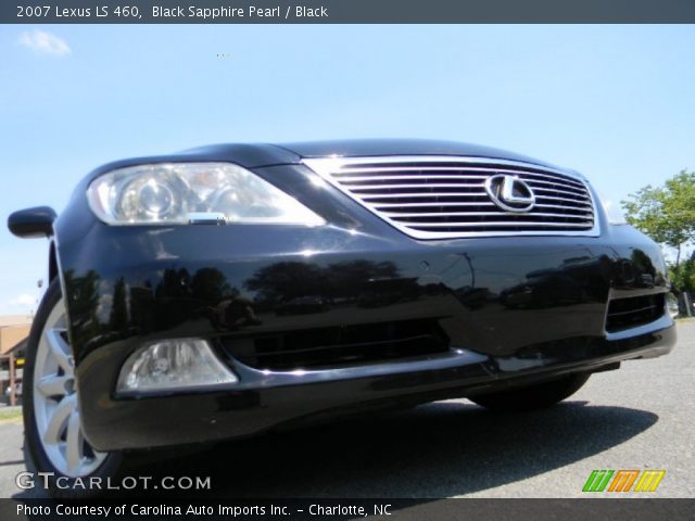 2007 Lexus LS 460 in Black Sapphire Pearl