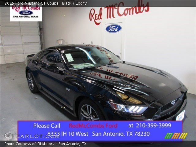 2015 Ford Mustang GT Coupe in Black