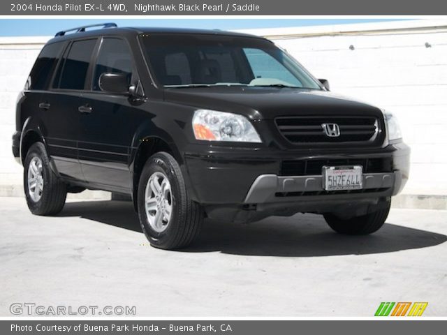 2004 Honda Pilot EX-L 4WD in Nighthawk Black Pearl