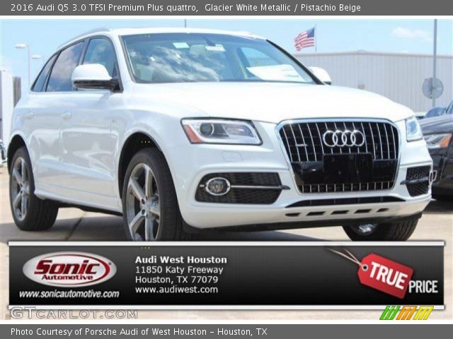 2016 Audi Q5 3.0 TFSI Premium Plus quattro in Glacier White Metallic