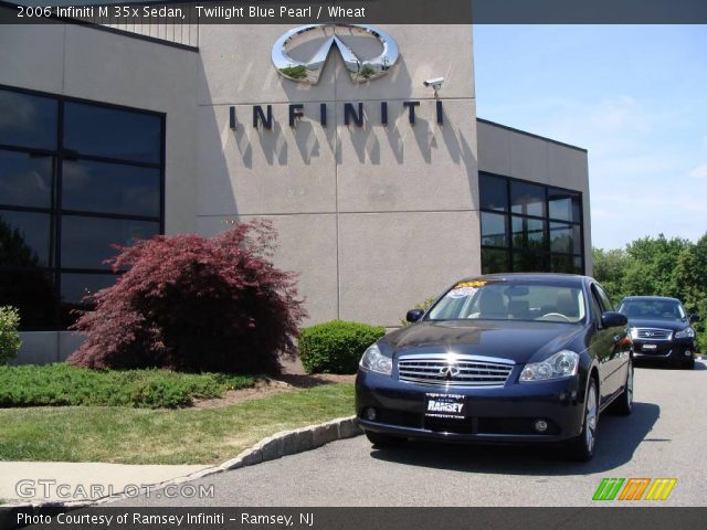2006 Infiniti M 35x Sedan in Twilight Blue Pearl