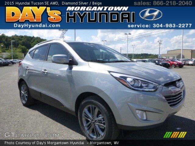 2015 Hyundai Tucson SE AWD in Diamond Silver