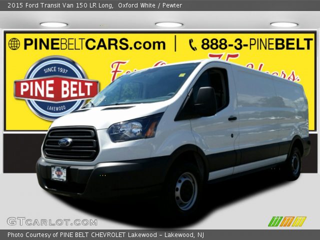2015 Ford Transit Van 150 LR Long in Oxford White